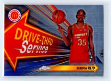 2024 Topps Chrome McDonald's All-American Drive-Thru Service Derrion Reid #DTS-DER card