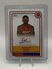 2024 Topps Chrome McDonald's All-American Event Autographs Derrion Reid #EA-DR card
