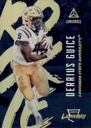 2018 Panini Luminance Luminary Derrius Guice #8 card
