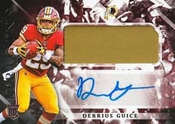2018 Panini Origins Base Set Derrius Guice #110 card