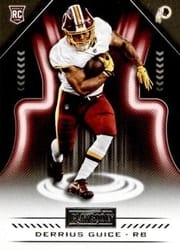 2018 Panini Playbook Base Set Derrius Guice #140 card