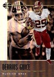 2019 Panini Illusions Base Set Derrius Guice #47 card