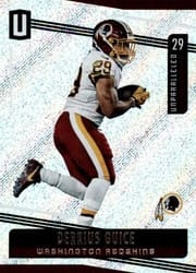 2019 Panini Unparalleled Base Set Derrius Guice #115 card
