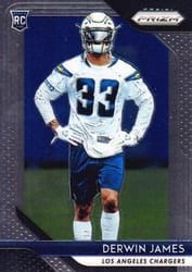 2018 Panini Prizm Base Set Derwin James #248 card