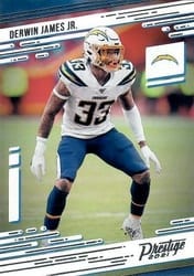 2021 Panini Prestige Base Set Derwin James Jr. #191 card