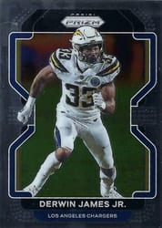 2021 Panini Prizm Base Set Derwin James Jr. #173 card