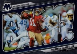 2023 Panini Mosaic Bang! Derwin James Jr. #B-DJ card