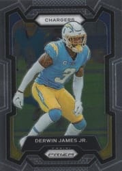 2023 Panini Prizm Base Set Derwin James Jr. #155 card