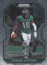 2020 Panini Prizm Base Set DeSean Jackson #168 card