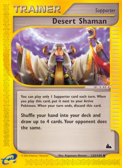 Skyridge Desert Shaman #123 card