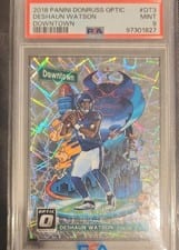 2018 Donruss Optic Downtown Deshaun Watson #DT-3 card