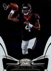 2018 Panini Certified Base Set Deshaun Watson #91 card