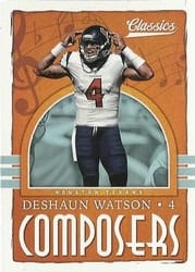 2018 Panini Classics Composers Deshaun Watson #26 card