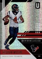 2018 Panini Unparalleled Base Set Deshaun Watson #76 card