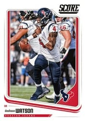 2018 Score Base Set Deshaun Watson #125 card