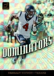 2019 Donruss Dominators Deshaun Watson #DOM-30 card