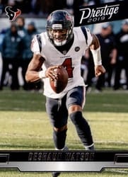 2019 Panini Prestige Base Set Deshaun Watson #13 card