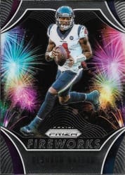2019 Panini Prizm Fireworks Deshaun Watson #5 card