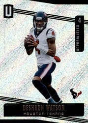 2019 Panini Unparalleled Base Set Deshaun Watson #70 card