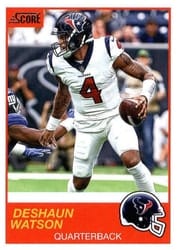 2019 Score Base Set Deshaun Watson #42 card