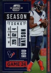 2020 Panini Contenders Optic Base Set Deshaun Watson #23 card