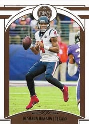 2020 Panini Legacy Base Set Deshaun Watson #24 card