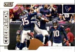 2020 Score Celebration Deshaun Watson #CE-9 card