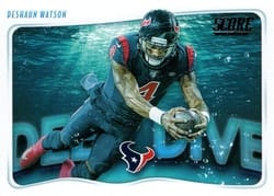 2020 Score Deep Dive Deshaun Watson #DD-DW card