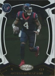 2021 Panini Certified Base Set Deshaun Watson #27 card