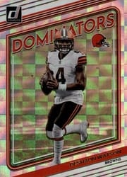 2022 Donruss Dominators Deshaun Watson #D35 card