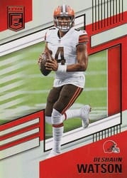 2022 Donruss Elite Base Set Deshaun Watson #17 card