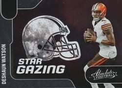 2022 Panini Absolute Star Gazing Deshaun Watson #SG-15 card