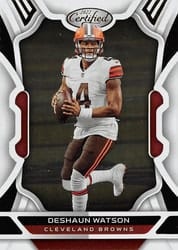 2022 Panini Certified Base Set Deshaun Watson #22 card