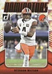 2024 Donruss Dominators Deshaun Watson #38 card