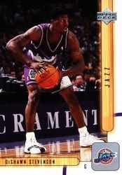 2001-02 Upper Deck Base Set DeShawn Stevenson #173 card