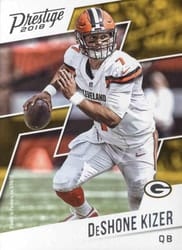 2018 Panini Prestige Base Set DeShone Kizer #20 card