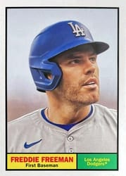 2024 Topps Archives Base Set Design Variation, card number on the bottom #34 card