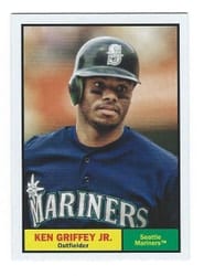 2024 Topps Archives Base Set Design Variation, card number on the bottom #46 card