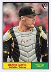 2024 Topps Archives Base Set Design Variation, card number on the bottom #7 card