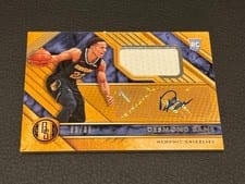 2020-21 Panini Chronicles Gold Standard Rookie Jersey Autographs Desmond Bane #GS-DES card