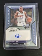 2020-21 Panini Prizm Sensational Signatures Desmond Bane #SS-DBN card