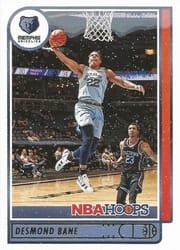 2021-22 Hoops Winter Base Set Desmond Bane #192 card