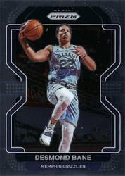 2021-22 Panini Prizm Base Set Desmond Bane #215 card