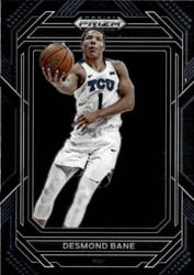 2023 Panini Prizm Draft Picks Base Set Desmond Bane #90 card