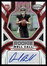 2022 Panini Certified Rookie Roll Call Signatures Desmond Ridder #RCS-DR card