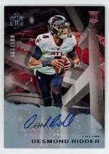 2022 Panini Chronicles Gridiron Kings Signatures Desmond Ridder #GK-4 card