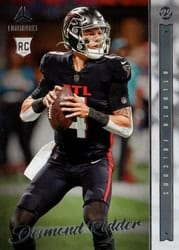 2022 Panini Chronicles Luminance Update Rookies Desmond Ridder #202 card