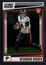 2022 Panini Chronicles Score Premium Rookies Desmond Ridder #SP-303 card