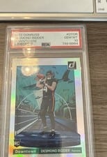 2022 Panini Donruss Downtown Desmond Ridder #DT-DR card