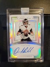 2022 Panini Flawless Rookie Shadow Signatures Desmond Ridder #RSS-DR card